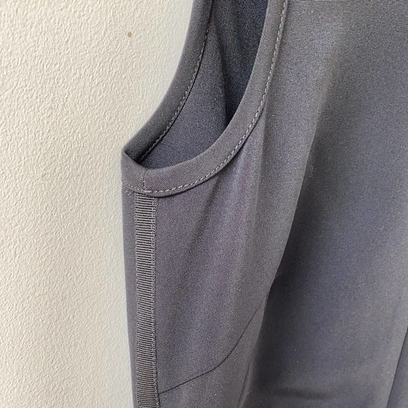 New D&G Dolce & Gabbana Black Sleeveless Velvet Trim Sheath Dress IT44/US8 - Picture 13 of 16